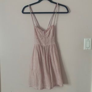 Checkered Dress | Abercrombie & Fitch